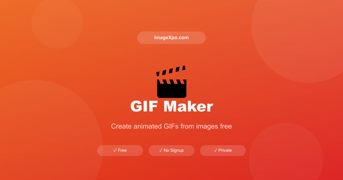 Free Online Animated GIF Maker - Video & Photo to GIF — Free Online Tool
