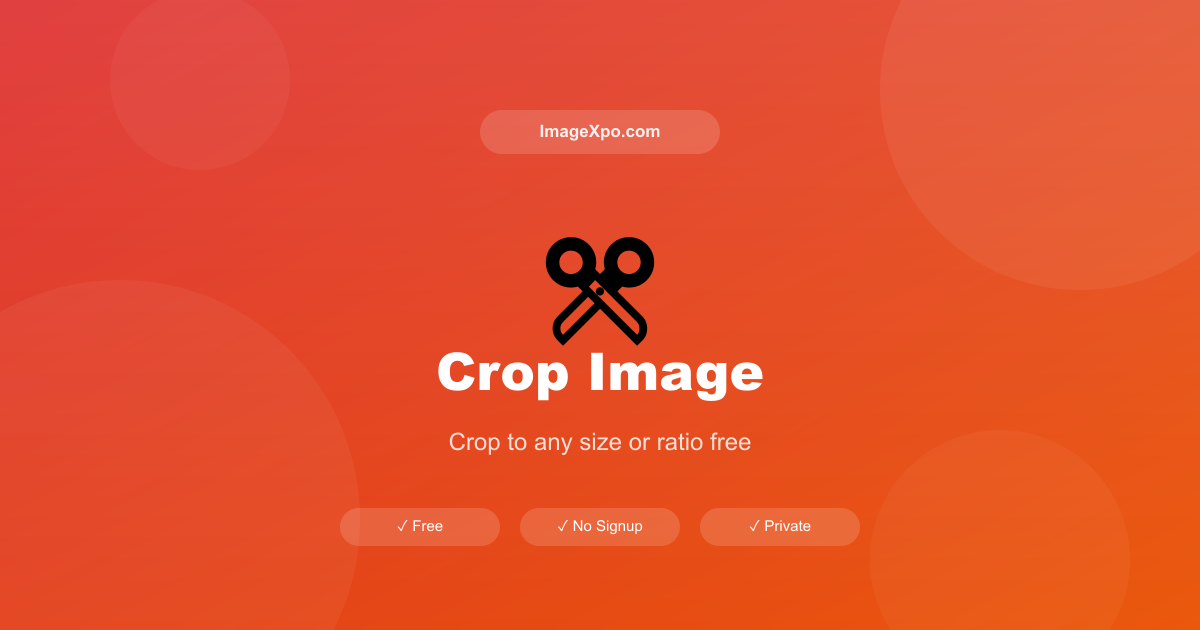 Free Easy Image Cropper - Manually Trim and Frame Images — Free Online Tool