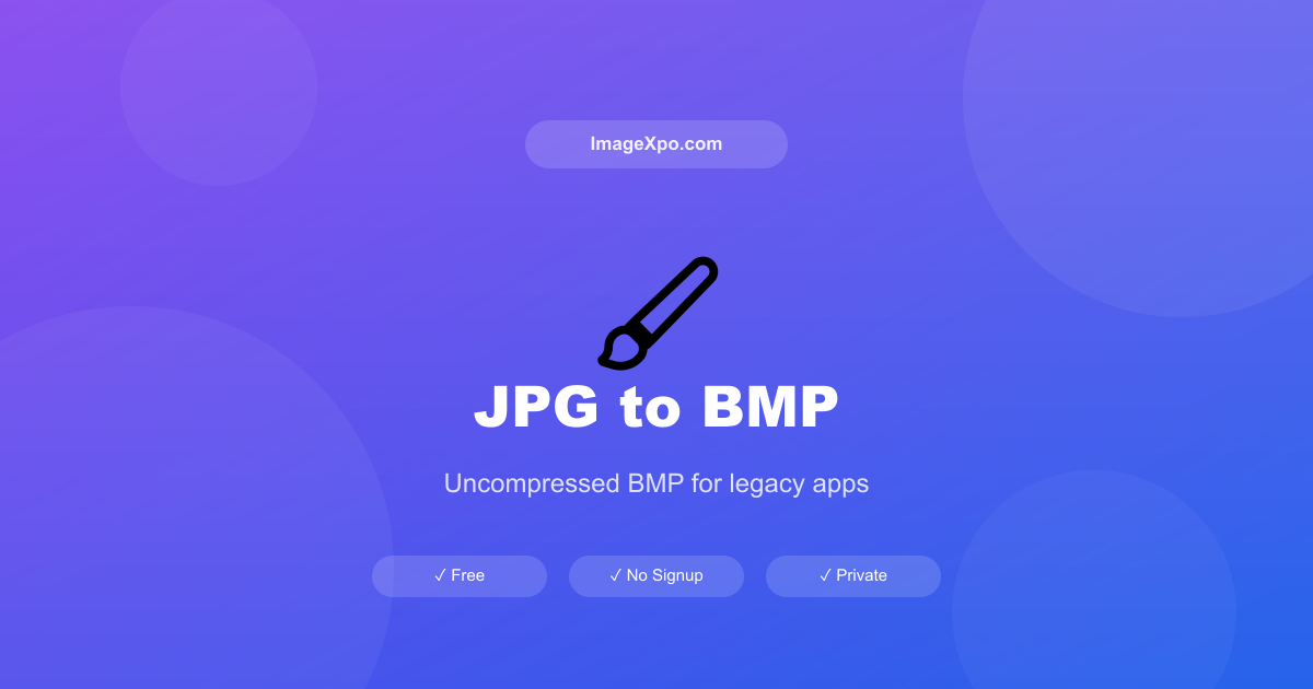 JPG to BMP Converter Free Online - High Fidelity Bitmaps